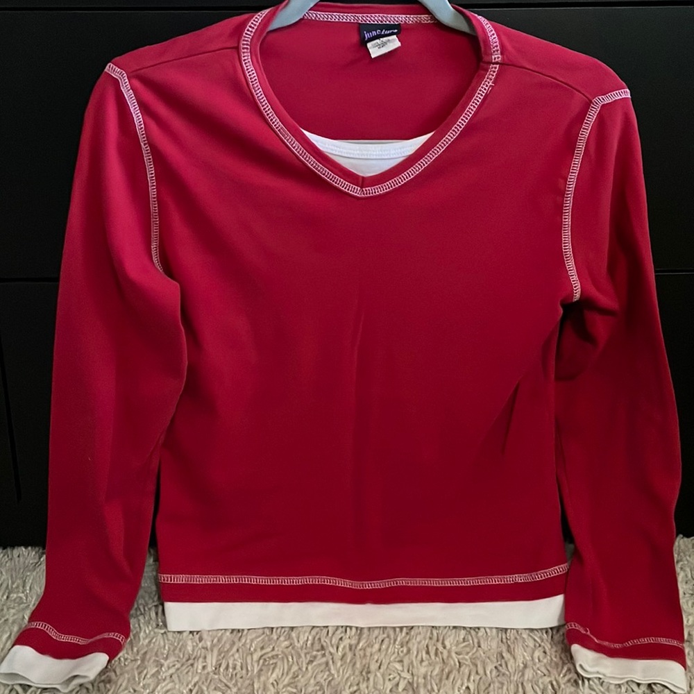 Red Top.  Size Small.  Juncture brand